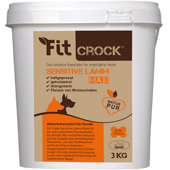cdVet Fit-Crock Sensitive Lamm Maxi 3 kg