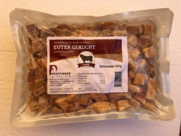 Euter gekocht   500 g