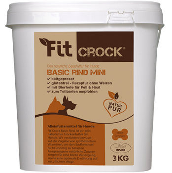 cdVet Fit-Crock Basic Rind Mini 3 kg