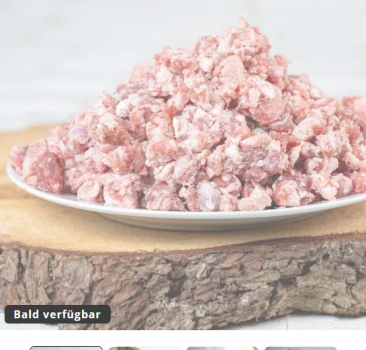 Lammmuskelfleisch durchwachsen (BG) gewolft 500 g