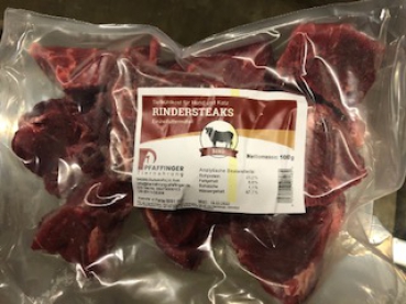 Steaks für den Hund 1000 g