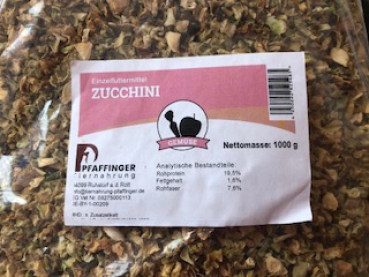 Zucchini getrocknet 1000 g