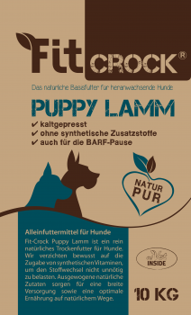 cdVet Fit-Crock Puppy Lamm 10 kg