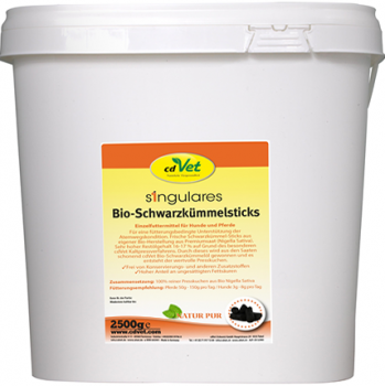 cdVet Singulares Schwarzkümmelsticks 2,5 kg