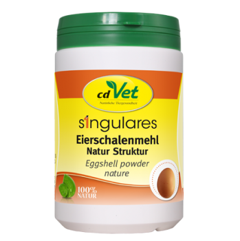 cdVet Singulares Eierschalenmehl Natur Struktur 1 kg