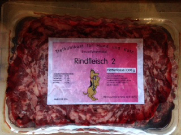 Rindfleisch 2 - 500 g