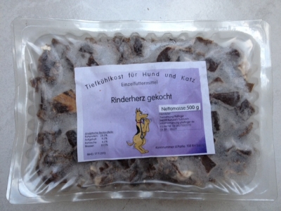 Rinderherz gekocht   500 g