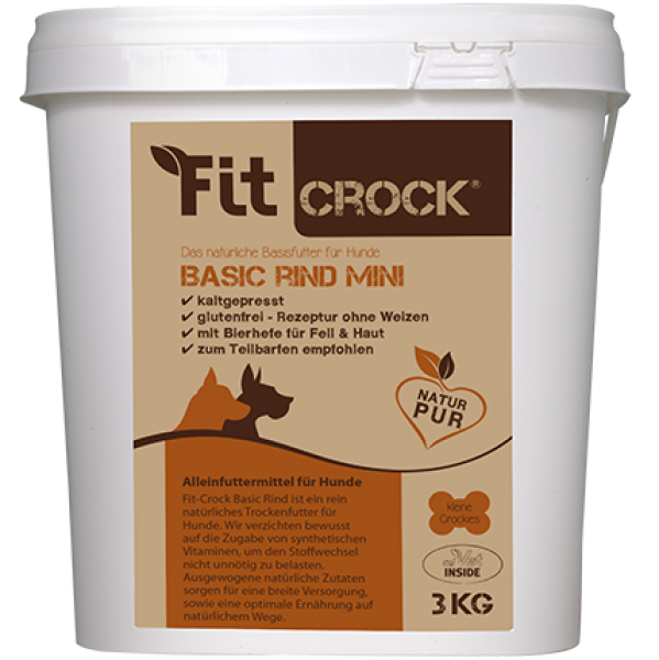 cdVet Fit-Crock Basic Rind Mini 3 kg