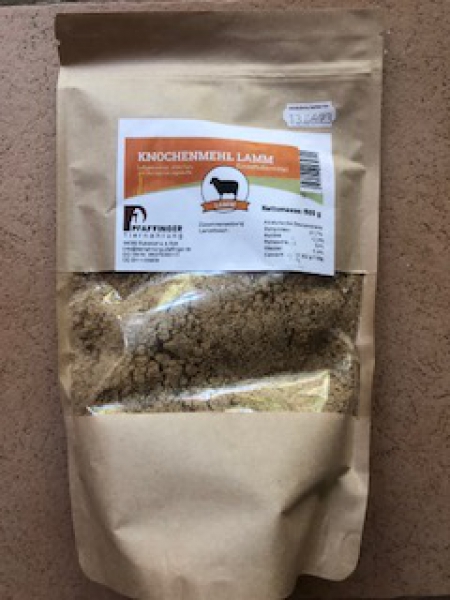 Knochenmehl Lamm 1000 g
