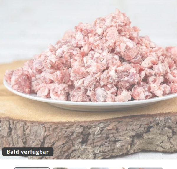 Lammmuskelfleisch durchwachsen (BG) gewolft 500 g