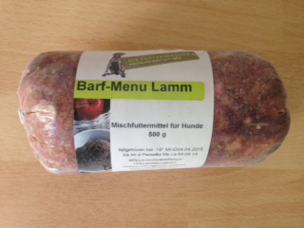 Barf Menue Lamm 500 g